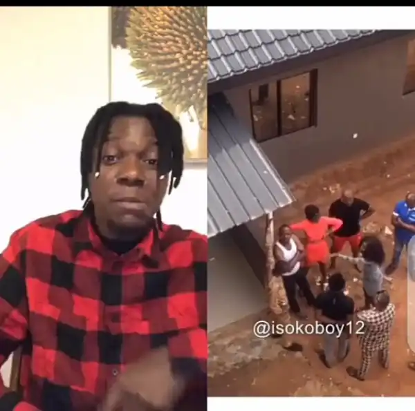 Lady Seizes Man